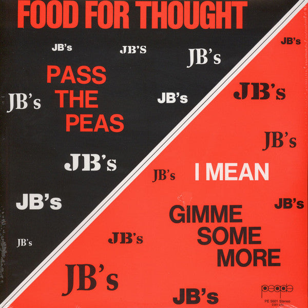 J.B.’S (ジェービーズ) - Food For Thought (US 限定復刻再発 LP/New)'72年ファンク名作デビュー・アルバム!