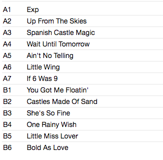 JIMI HENDRIX EXPERIENCE (ジミ・ヘンドリックス) - Axis : Bold As Love (EU 限定リマスター再発180g ステレオLP-見開きジャケ/New)