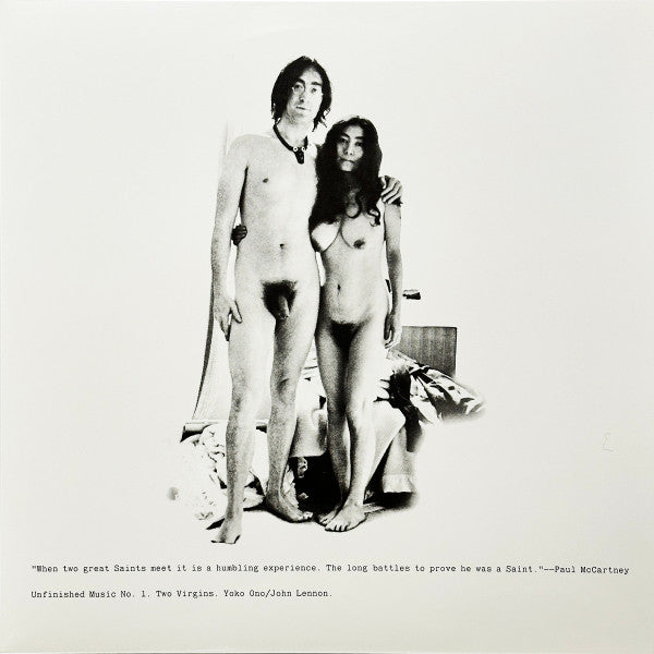 JOHN LENNON / YOKO ONO (ジョン・レノン / オノ・ヨーコ) - 「未完成」作品第1番 :トゥーヴァージンズ (Japan 限定復刻「ホワイトカラーVINYL」LP+オマケ/New)