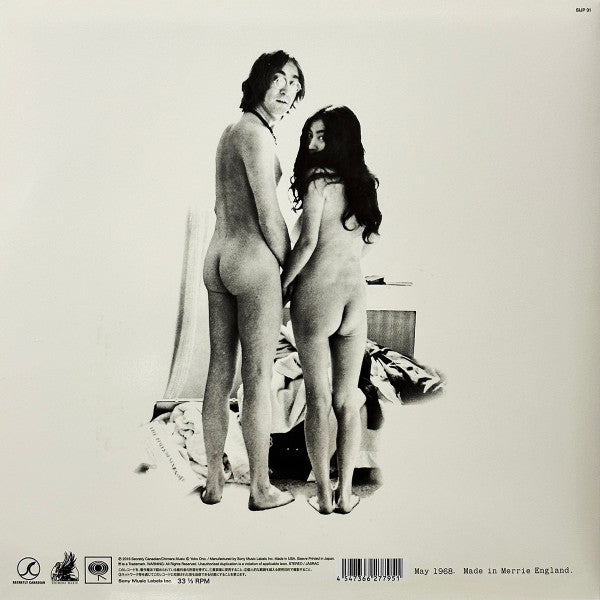 JOHN LENNON / YOKO ONO (ジョン・レノン / オノ・ヨーコ) - 「未完成」作品第1番 :トゥーヴァージンズ (Japan 限定復刻「ホワイトカラーVINYL」LP+オマケ/New)