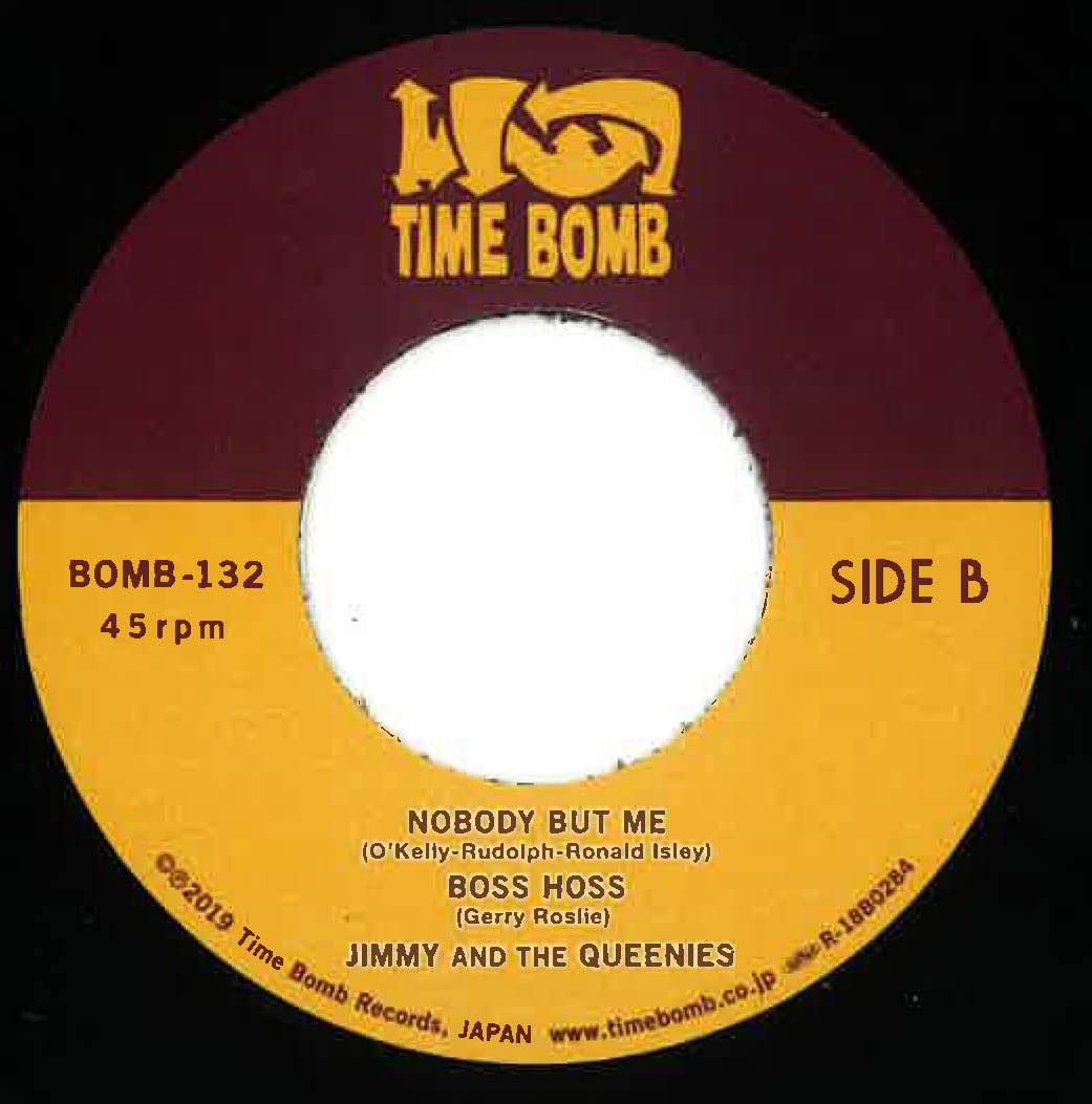 JIMMY & THE QUEENIES (ジミー&ザ・クイニーズ) - JIMMY & THE QUEENIES E.P. ( Japan タイムボム 限定 500枚限定ナンバリング入りジャケ付き 4曲入り7インチ EP/ New ) 関西ガレージスーパーバンド!残少!