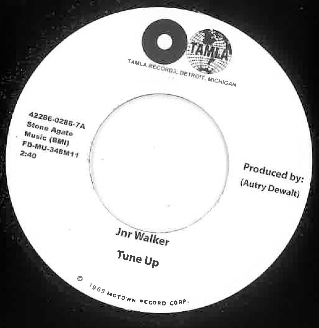 JR.WALKER & ALL STARS / THE CONTOURS (ジュニア・ウォーカー & オールスターズ / ザ・コントアーズ) - Tune Up / Jealousy (UK 限定リプロ 再発スプリット 7インチ/New) ジャイブでもストロールでも踊れるオルガン入りのR&Bノーザン