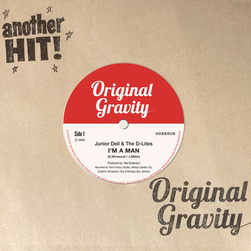 JUNIOR DELL & THE D-LITES (ジュニア・デル&ザ・ディーライツ) - I'm A Man (UK 限定再発「赤・白ラベ」 7"+カンパニースリーブ/New) スペンサー・デイヴィス・グループ'67年大名曲の爆裂RAW・SKAカヴァ!