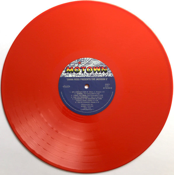JACKSON 5 (ジャクソン・ファイブ) - Diana Ross Presents The Jackson 5 (US & EU 限定1500枚復刻再発140g 「オレンジ・ヴァイナル」 LP/New)