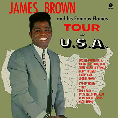 JAMES BROWN (ジェームス・ブラウン) - Tour The U.S.A. (EU 限定復刻ボーナス入り再発180g LP/New)