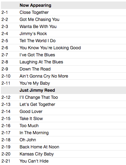 JIMMY REED (ジミー・リード) - Four Classic Albums (UK 限定合体再発CDx2枚組/New) 全45曲!