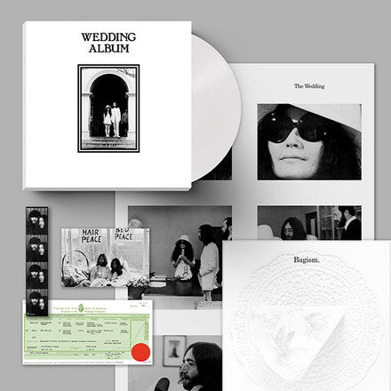 JOHN LENNON / YOKO ONO (ジョン・レノン / オノ・ヨーコ) - ウェディング・アルバム : Wedding Album (Japan 限定復刻「ホワイトカラーVINYL」LP+オマケ/New)