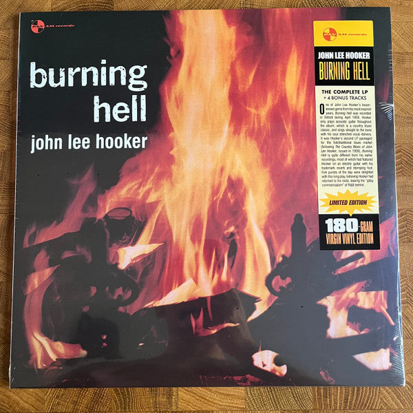 JOHN LEE HOOKER (ジョン・リー・フッカー) - Burnin’ Hell (EU 限定ボーナス入り復刻再発180g LP/New)