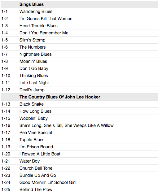 JOHN LEE HOOKER (ジョン・リー・フッカー) - Four Classic Albums - 2nd Set (UK 限定合体再発CDx2枚組/New) 全49曲!