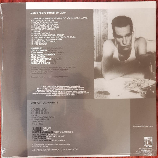 JOHN LURIE (ジョン・ルーリー : 映画「ダウン・バイ・ロウ」サントラ) - Music From 'Down By Law' (EU 限定「クリア VINYL」再発 140g LP/New)