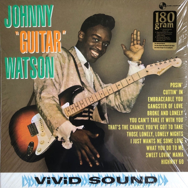 JOHNNY GUITAR WATSON (ジョニー・ギター・ワトソン) - S.T. <1st Album> (EU 限定復刻ボーナス入り再発180g LP/New) ’63年デビューアルバム!