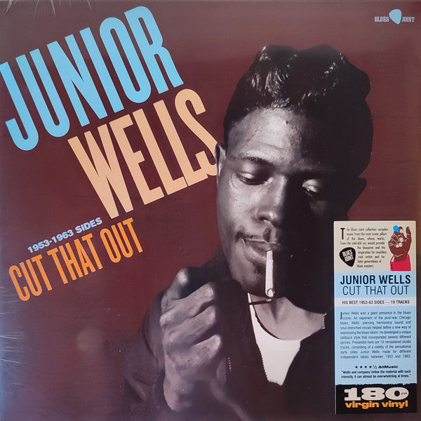 JUNIOR WELLS (ジュニア・ウェルズ) - Cut That Out! (EU限定プレス180g重量 LP) '53〜'63年ベスト