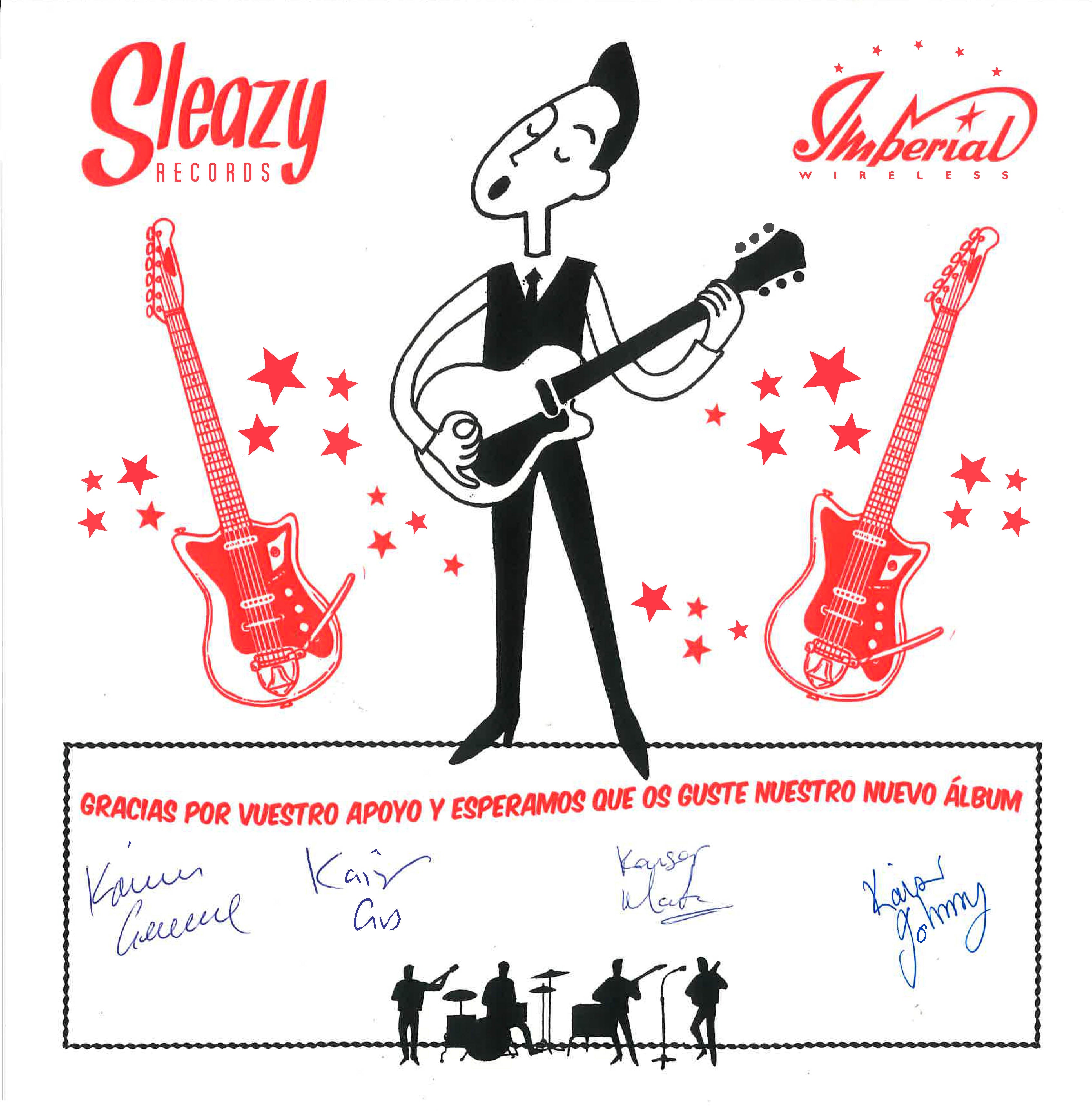 KAISERS (カイザーズ) - More from The Kaisers (UK-EU 限定モノラル LP+メンバー直筆サイン入りイラストインサート/New) '24年新作アルバム!