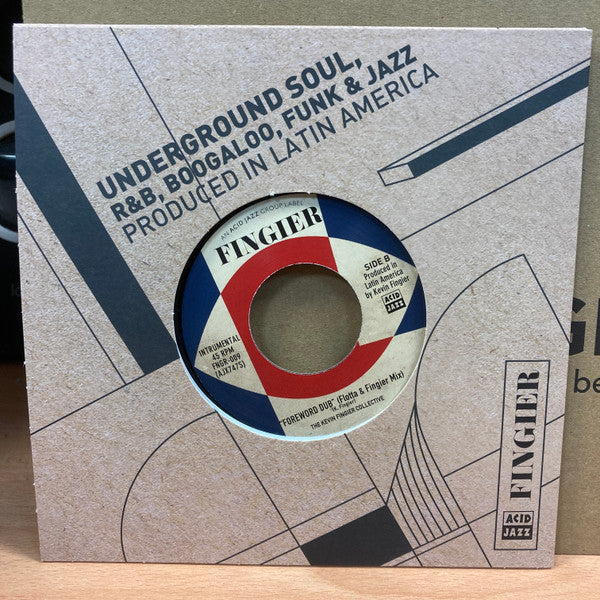 KEVIN FINGIER COLLECTIVE feat. Jo Ann Hamilton, Diane Ward, Josi Dias (ケヴィン・フィンガー・コレクティヴ) - My Heart Is Burning / Foreword Dub (UK 限定プレス 7"+カンパニースリーブ/New)