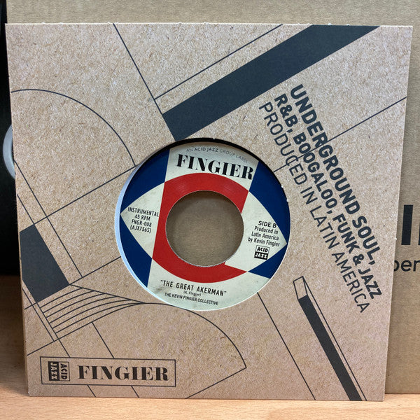 KEVIN FINGIER COLLECTIVE feat. Diane Ward (ケヴィン・フィンガー・コレクティヴ) - I Really Care / The Great Akerman (UK 限定プレス 7"+カンパニースリーブ/New)
