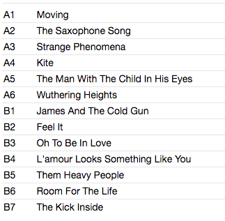 KATE BUSH (ケイト・ブッシュ) - The Kick Inside (世界共通 限定復刻リマスター再発 180g「マンゴー・カラー( Mango Chutney)VINYL」LP/ New)