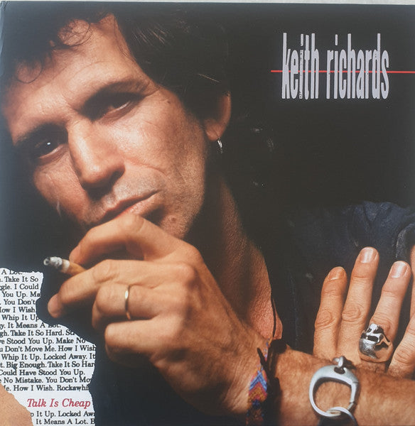 KEITH RICHARDS (キース・リチャーズ) - Talk is Cheap (UK-EU-US共通 限定再発180g「赤盤」 LP/New)