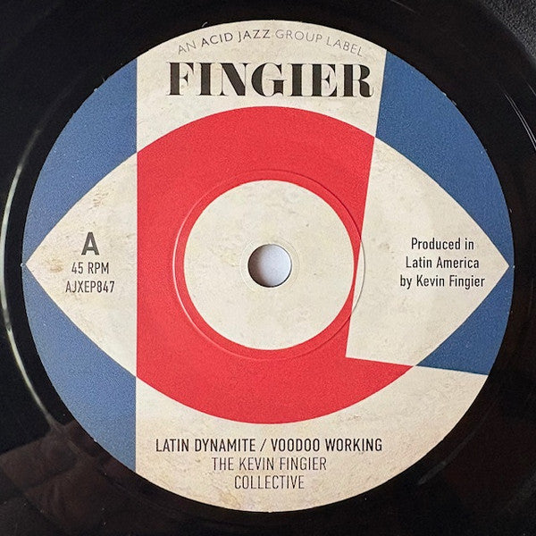 KEVIN FINGIER COLLECTIVE (ケヴィン・フィンガー・コレクティヴ) - The Boogaloo EP (UK 500枚限定ジャケ付き4曲入り7インチEP/New)踊れる、使えるラテン・ブガルー!