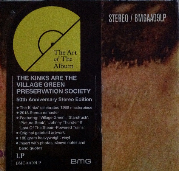 KINKS (キンクス) - The Kinks Are The Village Green Preservation Society (UK-EU限定リマスター復刻再発180gステレオ LP/New)