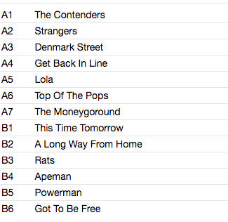 KINKS (キンクス) - Lola Versus Powerman And The Moneygoround (Part 1) (UK-EU限定リマスター復刻再発180gステレオ LP/New) '70年8作目アルバム