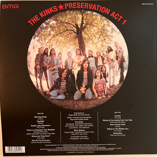 KINKS (キンクス) - Preservation Act 1 (Worldwide 限定復刻再発 LP/ New)