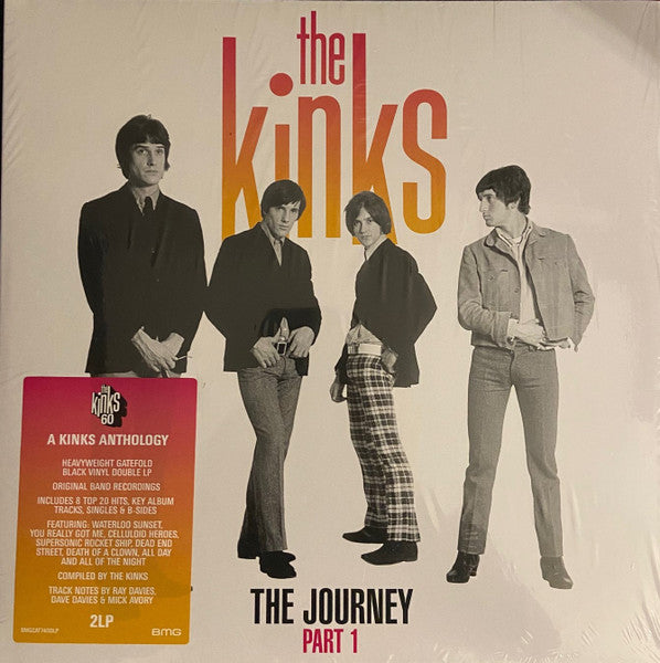 KINKS (キンクス) - The Journey - Part 1 (EU 限定プレス・リマスター 2xLP/New)初期パイ〜RCA社期のトップ20ヒットシングル、アルバムのみ収録曲、シングルB面曲編集のコンピLPx2枚組!