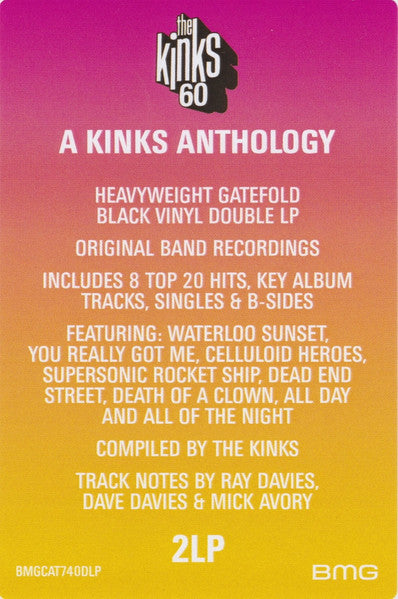 KINKS (キンクス) - The Journey - Part 1 (EU 限定プレス・リマスター 2xLP/New)初期パイ〜RCA社期のトップ20ヒットシングル、アルバムのみ収録曲、シングルB面曲編集のコンピLPx2枚組!