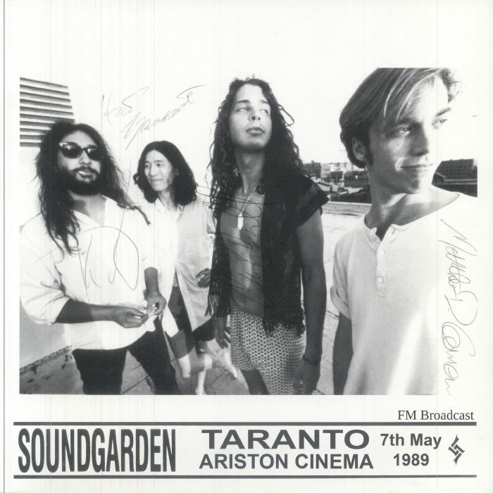 SOUNDGARDEN (サウンドガーデン) - Taranto Ariston Cinema 7th May 1989 FM Broadcast (EU 300枚限定リリース LP/NEW) イタリア録音ライブアルバム