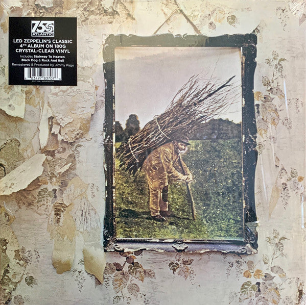 LED ZEPPELIN (レッド・ツェッペリン) - Four Symbols (UK-US他世界共通限定リマスター再発180g「クリスタル・クリア VINYL」LP/New) Four Symbols (UK-US他世界共通限定リマスター再発180g「クリスタル・クリア VINYL」LP/New) '71年4作目アルバム。※発売同時にコレクタブル!