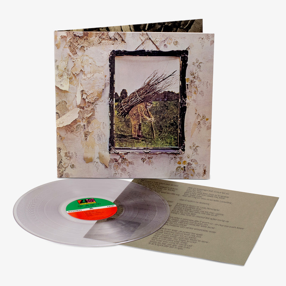 LED ZEPPELIN (レッド・ツェッペリン) - Four Symbols (UK-US他世界共通限定リマスター再発180g「クリスタル・クリア VINYL」LP/New) Four Symbols (UK-US他世界共通限定リマスター再発180g「クリスタル・クリア VINYL」LP/New) '71年4作目アルバム。※発売同時にコレクタブル!