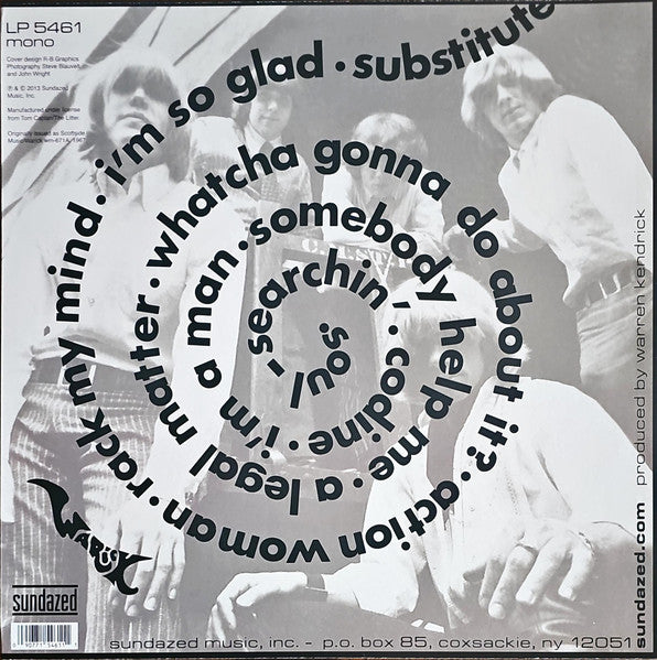 LITTER (リッター) - Distortions (US 正規限定復刻再発「イエローVINYL」モノラル LP/New)米ガレージPUNK古典'67年デビューアルバム!