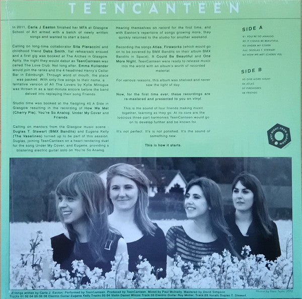 TEENCANTEEN (ティーンキャンティーン) - This Is How It Starts - The Early Recordings (UK 限定「カラーヴァイナル」 LP/NEW) '21年アルバム