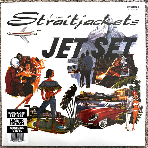 LOS STRAITJACKETS (ロス・ストレイトジャケッツ) - Jet Set (US 500枚限定再発「オレンジ VINYL」LP /New) '12年12作目アルバム