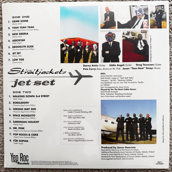 LOS STRAITJACKETS (ロス・ストレイトジャケッツ) - Jet Set (US 500枚限定再発「オレンジ VINYL」LP /New) '12年12作目アルバム