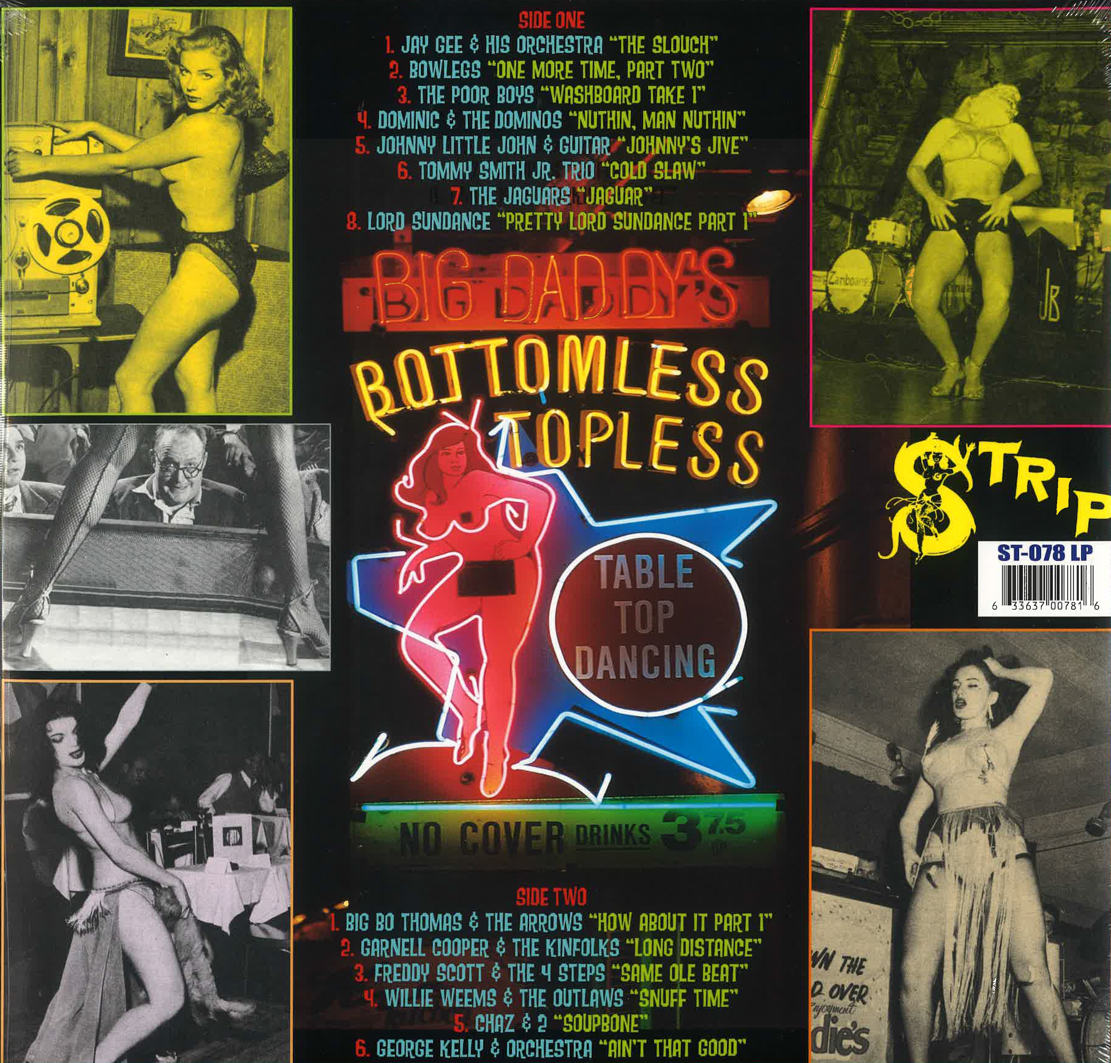 V.A. (ラスヴェガス・グラインド : エギゾティック&エロチックなロッキンナンバーコンピ) - Las Vegas Grind Vol.6 (German 限定再発 LP-新装見開きジャケ/New)