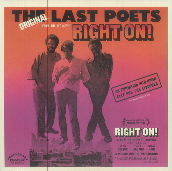 LAST POETS (ラスト・ポエッツ) - サントラ : Right On! (US 限定復刻再発 LP/New)