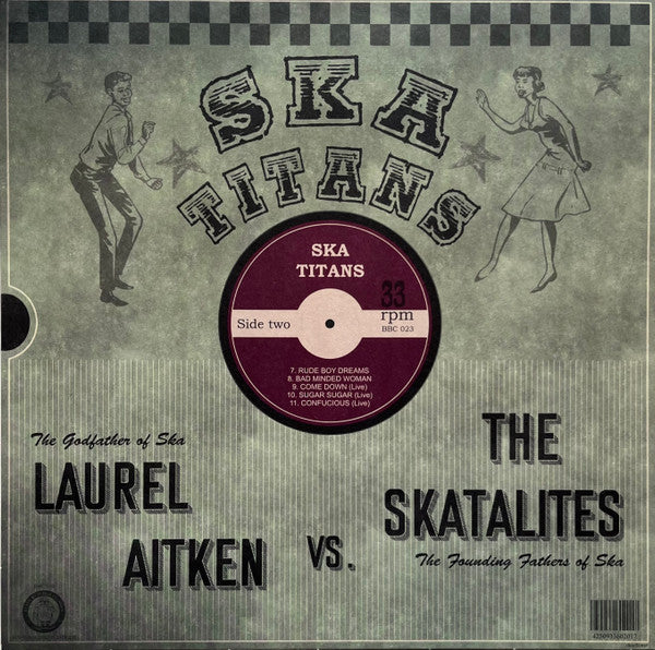 LAUREL AITKEN & The SKATALITES (ローレル・エイトキン & ザ・スカタライツ) - Ska Titans (ドイツ 限定ボーナス入り再発アナログ LP/New)'99年共演アルバム初LP再発化!