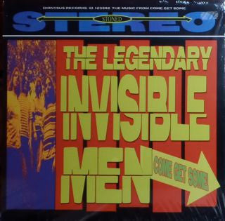 LEGENDARY INVISIBLE MEN, THE (レジェンダリー・インヴィジブル・メン) - Come Get Some! (US 限定「黒盤」LP/廃盤 New)