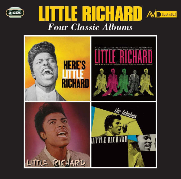 LITTLE RICHARD (リトル・リチャード) - Four Classic Albums (UK 限定再発 2xCD/New)