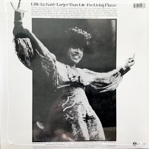 LITTLE RICHARD (リトル・リチャード) - King Of Rock And Roll (US 限定再発「ホワイト VINYL」LP/New) '71年39歳時発表のリプリーズ社移籍2作目