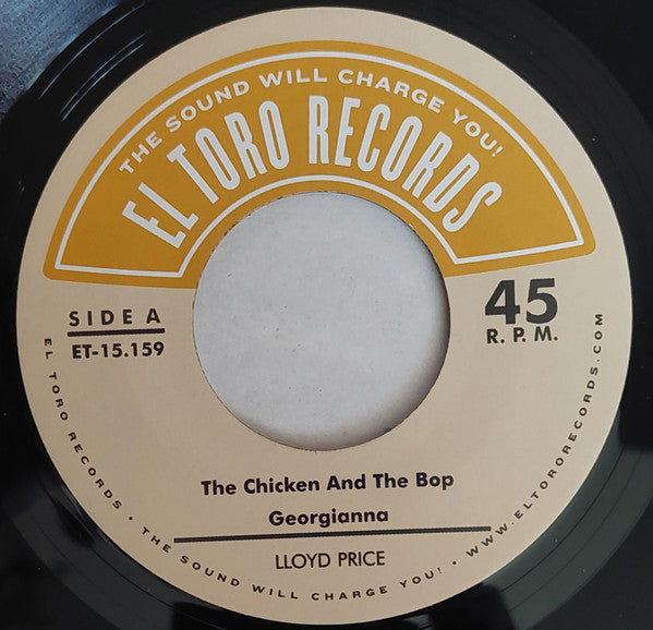 LLOYD PRICE (ロイド・プライス) - The Chicken And The Bop EP (Spain 限定ジャケ付き再発4曲入り 7"EP/New)