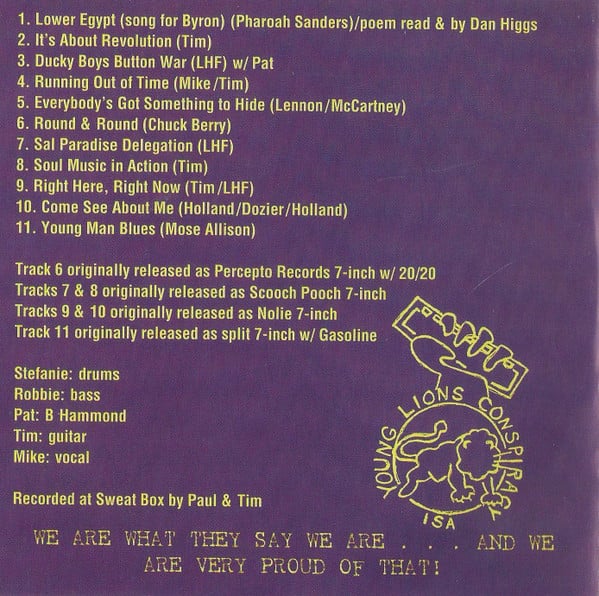 LORD HIGH FIXERS (ロード・ハイ・フィクサーズ) - Group Improvisation...That's Music! (US オリジナルCD/廃盤 New)