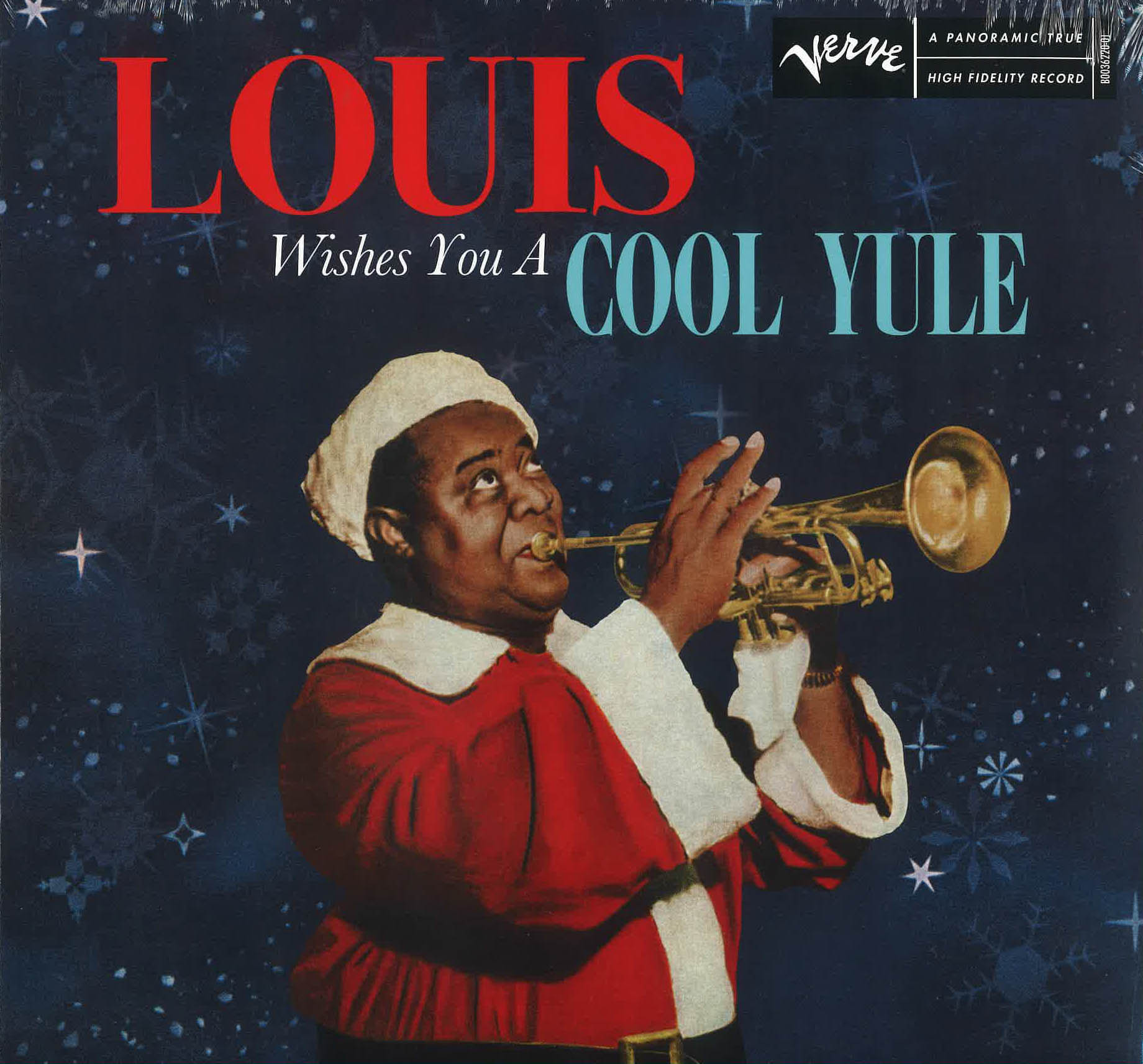 LOUIS ARMSTRONG (ルイ・アームストロング) - Louis Wishes You A Cool Yule (EU 正規限定再発「黒盤」LP/New) Xマスソング・コンピ