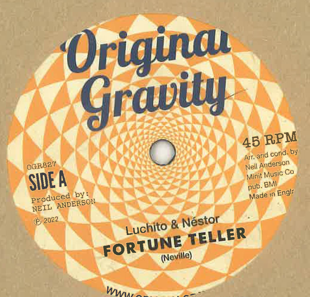 LUCHITO & NÉSTOR / Néstor Álvarez (ルチート & ネスター / ネスター・アルヴァレズ) - Fortune Teller / ¿Para Qué? (UK 限定 7"/New)