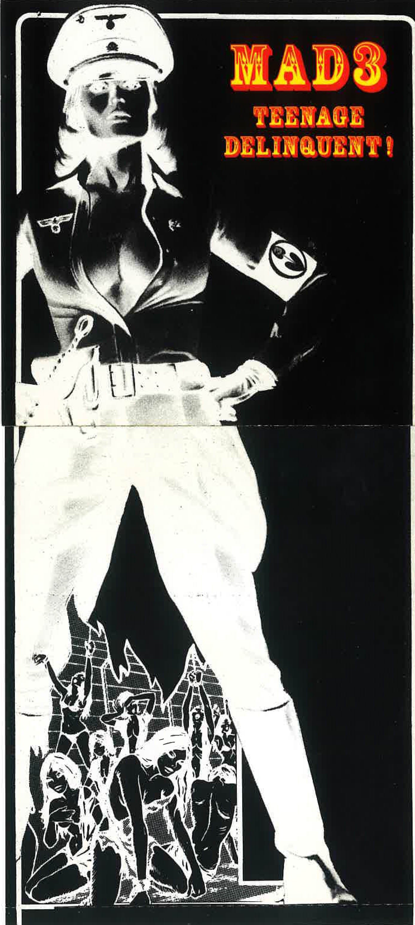 MAD 3 (マッド・スリー) - Teen-Age Delinquent (Japan タイムボム 限定CD /New) '98年フル・セカンド・アルバム。