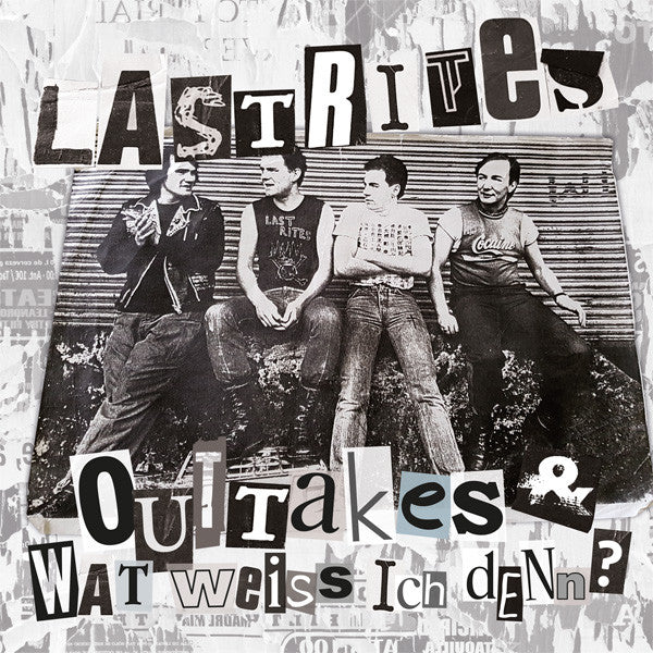 LAST RITES (ラスト・ライツ) - Outtakes & Wat Weiss Ich Denn? (German 250枚限定プレス LP) '82〜'85年コンピレーション!
