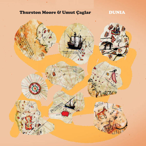 THURSTON MOORE & UMUT CAGLAR (サーストン・ムーア & ウムット・チャグラル) - Dunia (US 500枚限定リリース LP/NEW) '17年コラボレーションアルバム