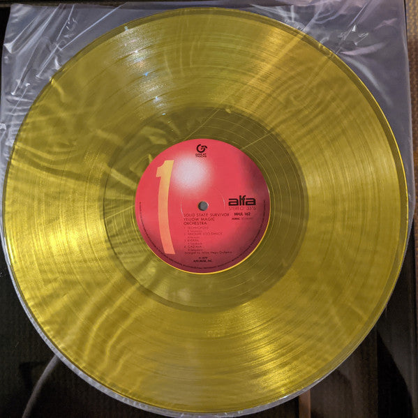 Y.M.O. (Yellow Magic Orchestra) (イエロー・マジック・オーケストラ) - Solid State Survivor (Japan 限定復刻リマスター再発クリアイエローヴァイナル LP/NEW)