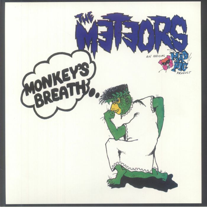 METEORS (メテオス) - Monkey's Breath (EU-US 100枚限定復刻再発ナンバリング入り「レッド・イエロースプラッターヴァイナル」 LP/NEW) '85年4thアルバム