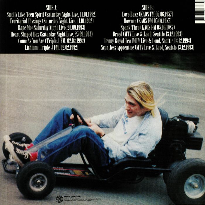 NIRVANA (ニルヴァーナ) - Transmission Impossible - Rare US TV & Radio Appearances (EU 500枚限定リリース LP/NEW)